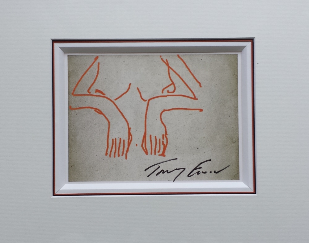 tracey emin signed print